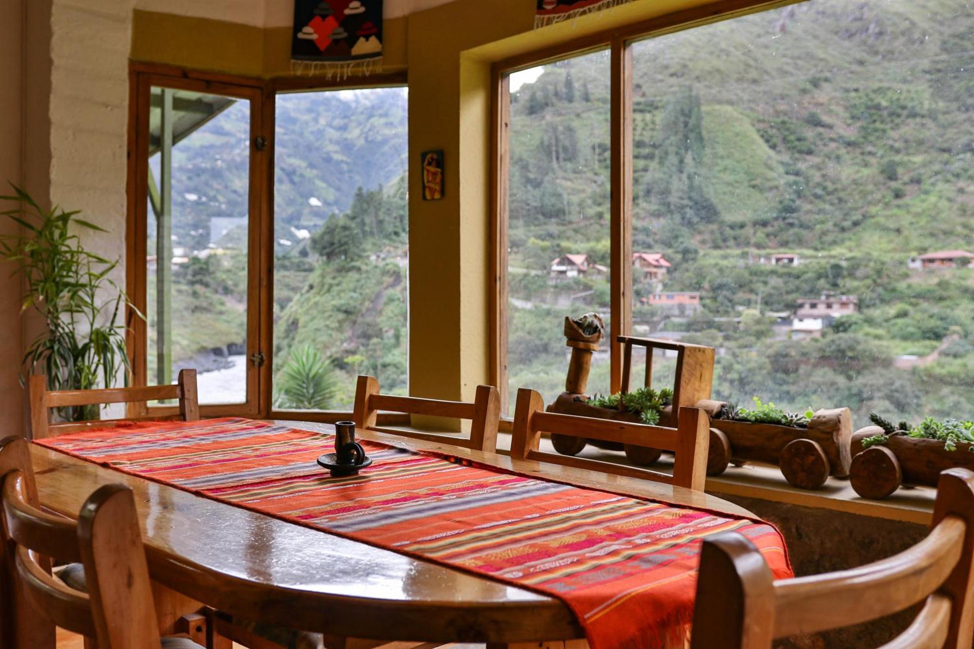 La Casa Verde Eco Guest House Baños Exteriör bild